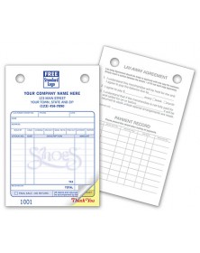 Custom Shoe Repair Register Forms 